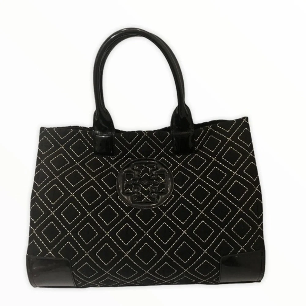 Tory Burch quilted tote bag nylon